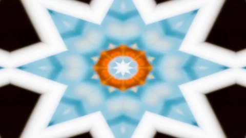 Kaleida abstract background 4K sequence patterns Stock-Footage 99507942