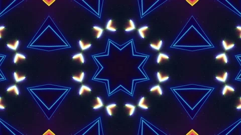 Kaleida Abstract VJ Visual 動画素材 103642653