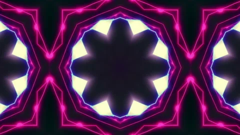 Kaleida Abstract VJ Visual 스톡 동영상 103642751