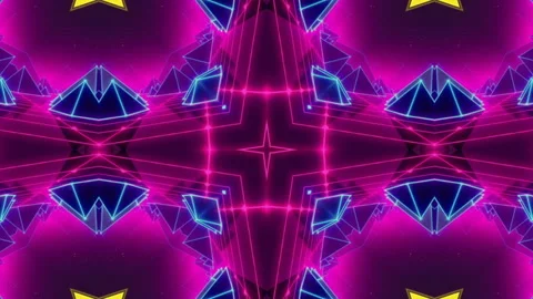 Kaleida Abstract VJ Visual 動画素材 103643027