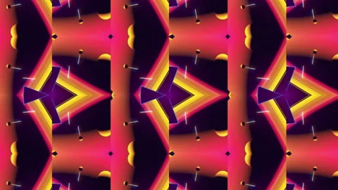 Kaleida Abstract VJ Visual Stock Footage 103644598