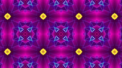 Kaleida Abstract VJ Visual 스톡 동영상 103645789