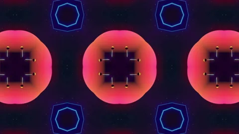 Kaleida Abstract VJ Visual Stock Footage 103646209