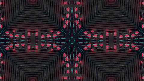 Kaleida Abstract VJ Visual Stock Footage 103650454