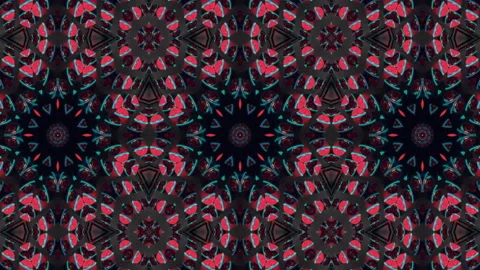 Kaleida Abstract VJ Visual 스톡 동영상 103650920