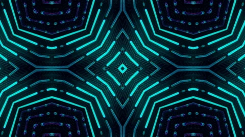 Kaleida Abstract VJ Visual Vídeo Stock 103651860