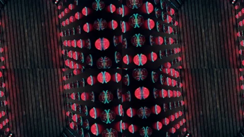 Kaleida Abstract VJ Visual 스톡 동영상 103657259