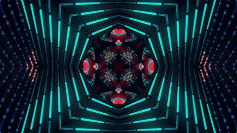 Kaleida Abstract VJ Visual Видео 103658247