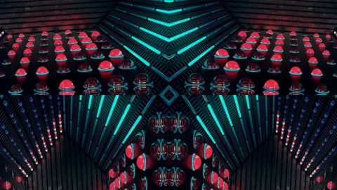 Kaleida Abstract VJ Visual Stock Footage 103659525