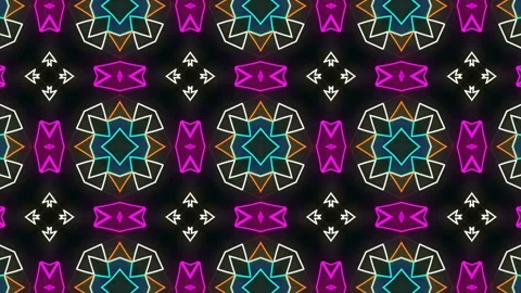 Kaleida Abstract VJ Visual 動画素材 103664081