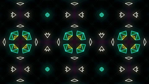 Kaleida Abstract VJ Visual 動画素材 103664271