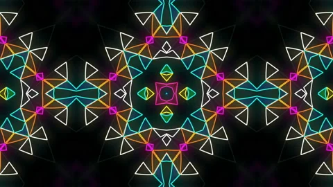 Kaleida Abstract VJ Visual Видео 103664629