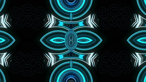 Kaleida Abstract VJ Visual 動画素材 103684989