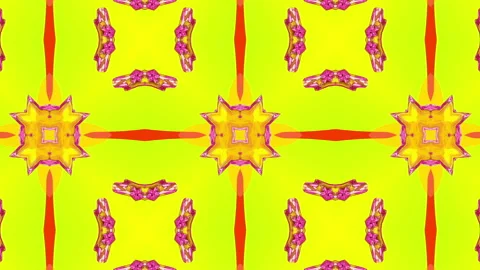 Kaleida Stars gradient background. VJ Seamless loop background. Stock Footage 96397151