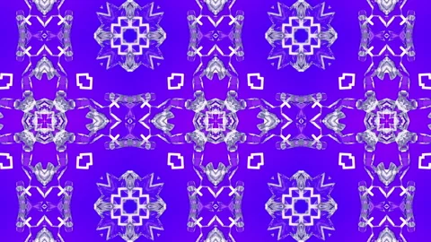 Kaleida Stars gradient background. VJ Seamless loop background. Stock Footage 96397635