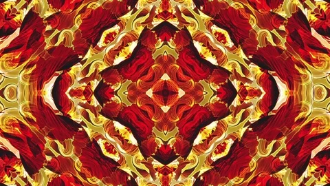 Kaleido Abstraction Stock Footage 74152411