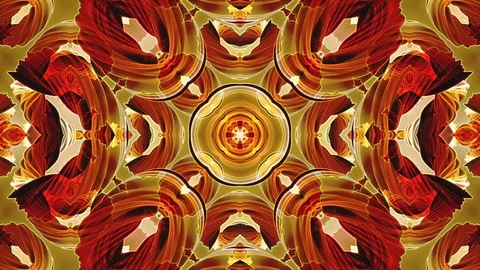 Kaleido Abstraction Stock-Footage 74152499