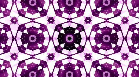 Kaleido Grid Light Purple Stock Footage 32678652