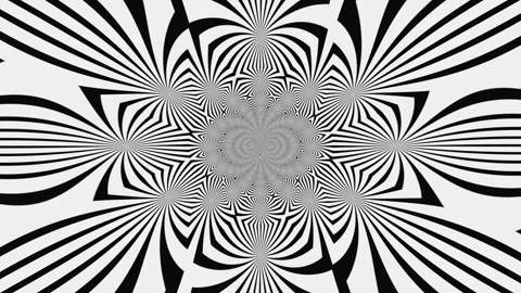 Kaleido Hypnotic Spiral Eye Stock Footage 101328330