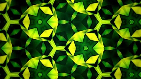 KaleidoBlueStepLoopColor30Sec - 3 Stock Footage 10587585