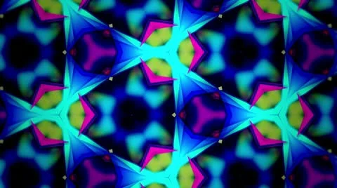 KaleidoColorsStepLoop30Sec - 2 Stock Footage 10587221