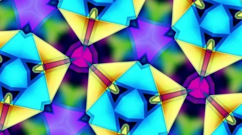 KaleidoColorsStepLoopBig30Sec - 2 Stock Footage 10587252