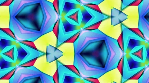 KaleidoColorsStepLoopBig30Sec - 3 Stock Footage 10587277