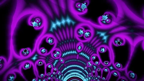 Kaleidoflow Looping Animation Stock Footage 73290327