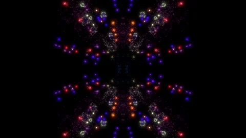 Kaleidoscope abstract background burst with visuals energy Stockbeeldmateriaal 253215227