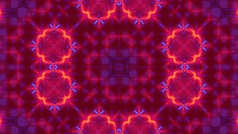 Kaleidoscope abstract background Stock Footage 200960525
