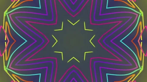Kaleidoscope Abstract Background. Loop Stock Footage 73727572