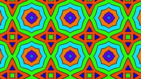 Kaleidoscope abstract mandala effect background. Abstract pattern mandala b.. 스톡 일러스트