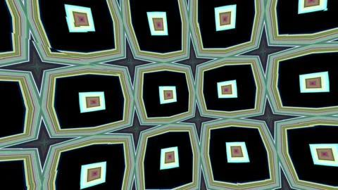 Kaleidoscope abstract mandala effect background. Abstract pattern mandala b.. Stockillustratie