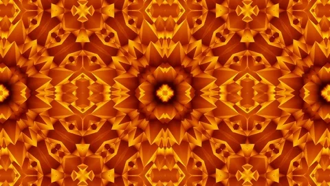 Kaleidoscope, abstract pattern. Vídeo Stock 82940648