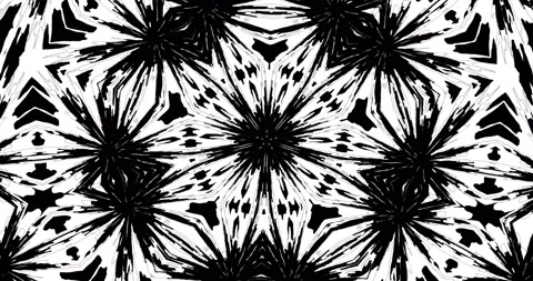 Kaleidoscope Abstract Symmetrical Of Geometric  Pattern Motion Graphics loop 스톡 동영상 201205403