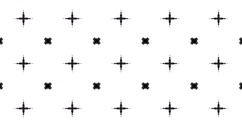 Kaleidoscope Abstract Symmetrical Of Geometric  Pattern Motion Graphics loop Video stock 201208453