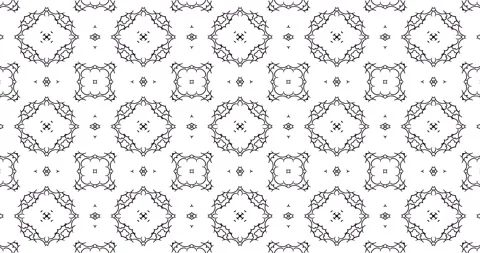 Kaleidoscope Abstract Symmetrical Of Geometric  Pattern Motion Graphics loop Video stock 201208736
