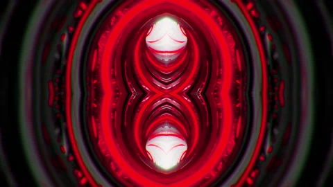 Kaleidoscope Abstract Tunnel VJ Loop 스톡 동영상 115642602