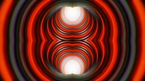 Kaleidoscope Abstract Tunnel VJ Loop 스톡 동영상 115666281