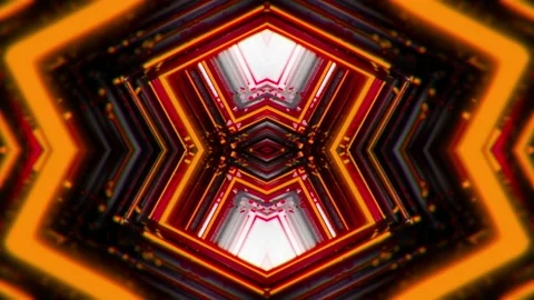 Kaleidoscope Abstract Tunnel VJ Loop Видео 115670853