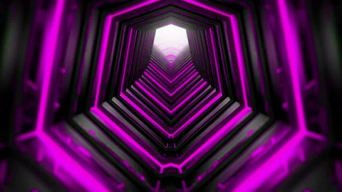 Kaleidoscope Abstract Tunnel VJ Loop Vidéo 115774955