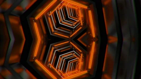Kaleidoscope Abstract Tunnel VJ Loop 스톡 동영상 115795372