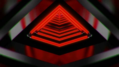 Kaleidoscope Abstract Tunnel VJ Loop 스톡 동영상 115800593