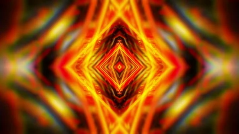 Kaleidoscope Abstract Tunnel VJ Loop Видео 120069804