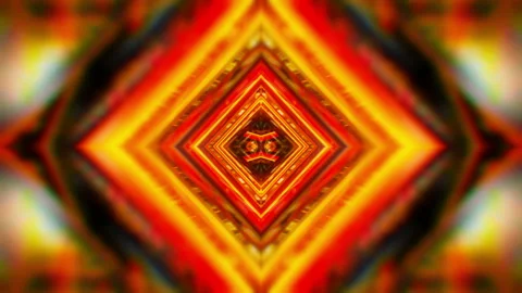 Kaleidoscope Abstract Tunnel VJ Loop 스톡 동영상 120069848