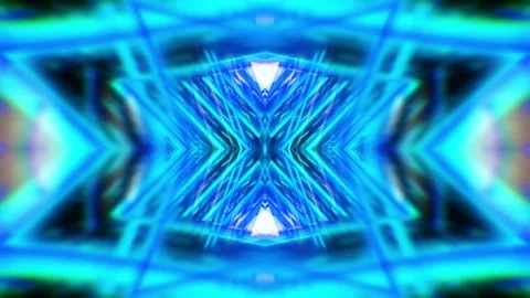 Kaleidoscope Abstract Tunnel VJ Loop Vidéo 120082893