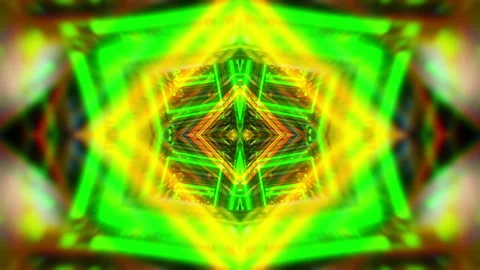 Kaleidoscope Abstract Tunnel VJ Loop Vidéo 120092016