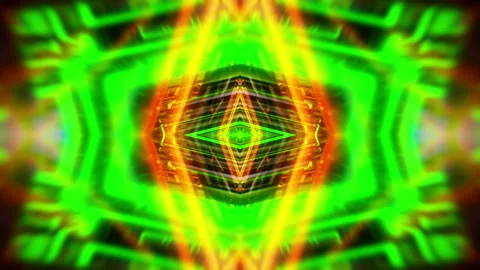 Kaleidoscope Abstract Tunnel VJ Loop Видео 120092017