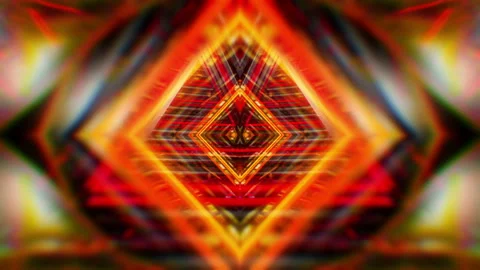 Kaleidoscope Abstract Tunnel VJ Loop Видео 120131337