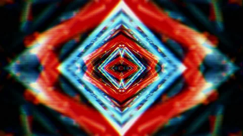 Kaleidoscope Abstract VJ Loop Видео 124876140